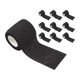 thumbnail image 1 of Cinta deportiva atlética, vendaje no tejido para muñeca, tobillo, estiramiento atlético, 10 Uds. Negro, 1 of 6