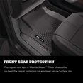 thumbnail image 2 of Fits 2019-2023 Ford Ranger Husky Liner Floor Liner 13411 WeatherBeater; Molded Fit; Smooth Arcing Ribs/Raised Heel Pad; Black; TPO Thermoplastic Olefin; 2 Piece, 2 of 9