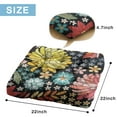 thumbnail image 2 of 22 Inch Boho Meditation Cushion, Dutch Velvet Square Floor Pillow for Yoga and Reading, 2 of 7