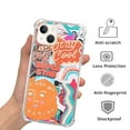 thumbnail image 2 of Hippie Collage Case Compatible with iPhone 14 Plus,Aesthetic Art Design TPU Bumper Cover Case, 2 of 6