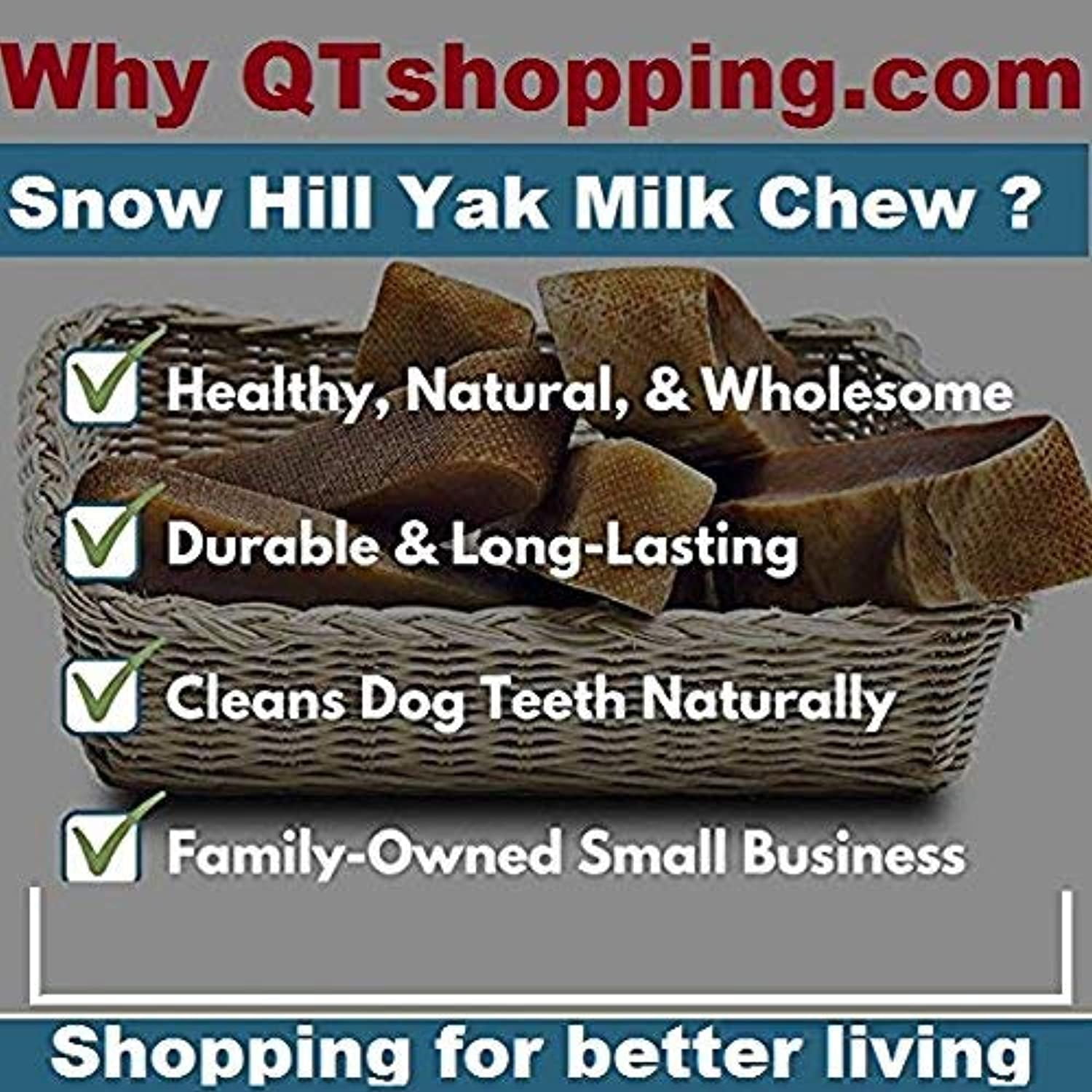 Snow Hill Himalayan Yak Cheese Dog Chews Monster/XXL 2 lbs Pack Long Lasting, Gluten GMO Free Protein-Rich Fresh Yaky Golden Cheese Bone Treats Improved Oral Health of Dogs - Himalayas, Nepal