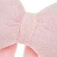 thumbnail image 5 of Bowknot Throw Pillow, SSNTSY Plush Pillow, Soft Bow Pillow, Cute Pink Pillow with Bow Streamers for Bed Couch Living Room Decor, 5 of 8