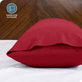 thumbnail image 5 of Bare Home Body Pillowcase - Envelope Closure - Ultra Soft - Double Brushed - Red, 5 of 7