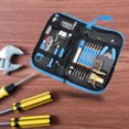 thumbnail image 2 of Multifunctional PU Leather Bag Zipper Kit Tool Bags Electric Soldering Iron Bag Pouch 26.5 x 14 x 4cm/10x5.5x1.6inches, 2 of 7