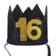 thumbnail image 1 of 1pc de cumpleaños sombrero de fiesta fiestas tiara tiara corona sombrero llamativo corona corona, 1 of 5