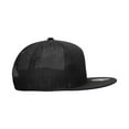 thumbnail image 4 of Decky 1133 7 Panel High Profile Structured Cotton Blend Trucker-Loden/Loden/Black, 4 of 5