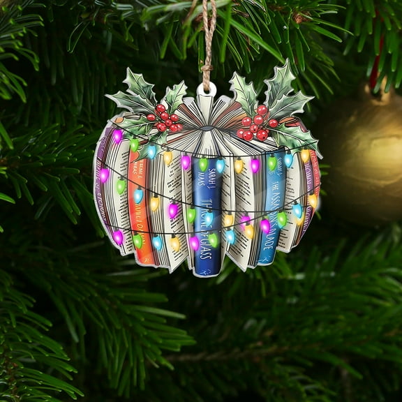 Throne Of Glass Book Acrylic Ornament