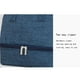 thumbnail image 4 of Bolso térmico para bolsa térmica para trabajo y viajes - doble capa, azul marino/gris, 9,44x9,05x5,9 pulgadas, sin BPA, poliéster duradero con asa y cremallera, 4 of 8
