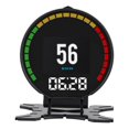 thumbnail image 2 of Pantalla de visualización frontal universal HUD, monitor proyector OBD2 HD, medidor digital, instrumento para automóvil, 2 of 14
