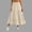 Beige, variant on Hduncf Women's Summer Boho Skirts Fashion Elastic High Waisted Drawstring Ruffle Hem Maxi Skirts Flowy Tiered A Line Skort Blue XXL