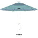 11' Fibre de Verre Marché Umbrella Collier Inclinaison DV Mat Noir/soleil/dolce Oasis – image 1 sur 1
