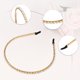 thumbnail image 4 of Diademas de perlas Unique Bargains 2 piezas tono Dorado plateado, 4 of 7