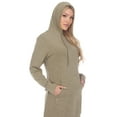 thumbnail image 5 of White Mark Women's Hoodie Sweatshirt Dress, 5 of 5