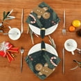 thumbnail image 4 of Qxltty Merry Christmas Napkins 20×20in Perfect for Parties Dinners Weddings Cocktail Housewarming Cloth Napkins Set of 6, 4 of 8