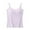 Purple, variant on zbxnLI Women's Camisole Tops with Built in Bra Pads Cami Tank Tops Base Layers Undershirts for Women