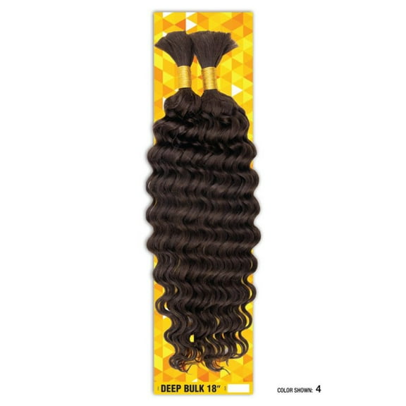 Freetress 100% Human Hair Braids - DEEP BULK 18"