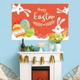 thumbnail image 3 of YMARPT Happy Easter Party Backdrop Banner, Easter Photograhy Background Banner, Easter Bunny Egg Rabbit Spring Banner, Easter Themed Party Decorations Supplies for Easter Party, 3 of 5