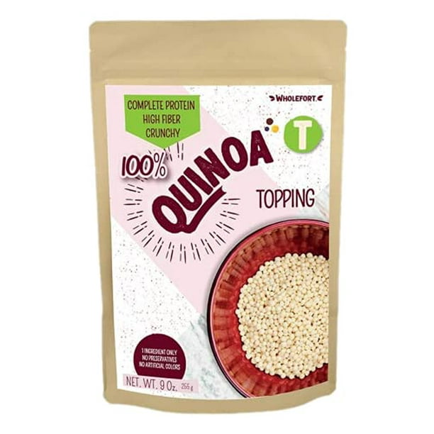 Puffed Quinoa Cereal + Nothing Vegan Gluten Free NonGMO [9 oz