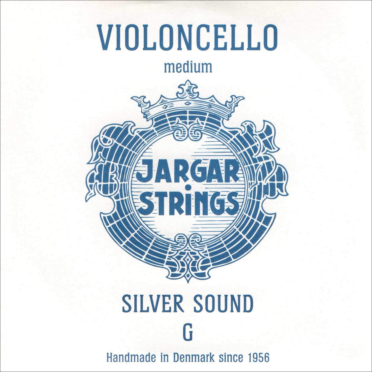 Jargar 4/4 Cello G String Medium Silver 