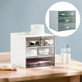 thumbnail image 4 of Boîte de Rangement Anti-Poussière avec Tiroirs Multicouche Autoportante pour Comptoirs Grilles, 4 of 8