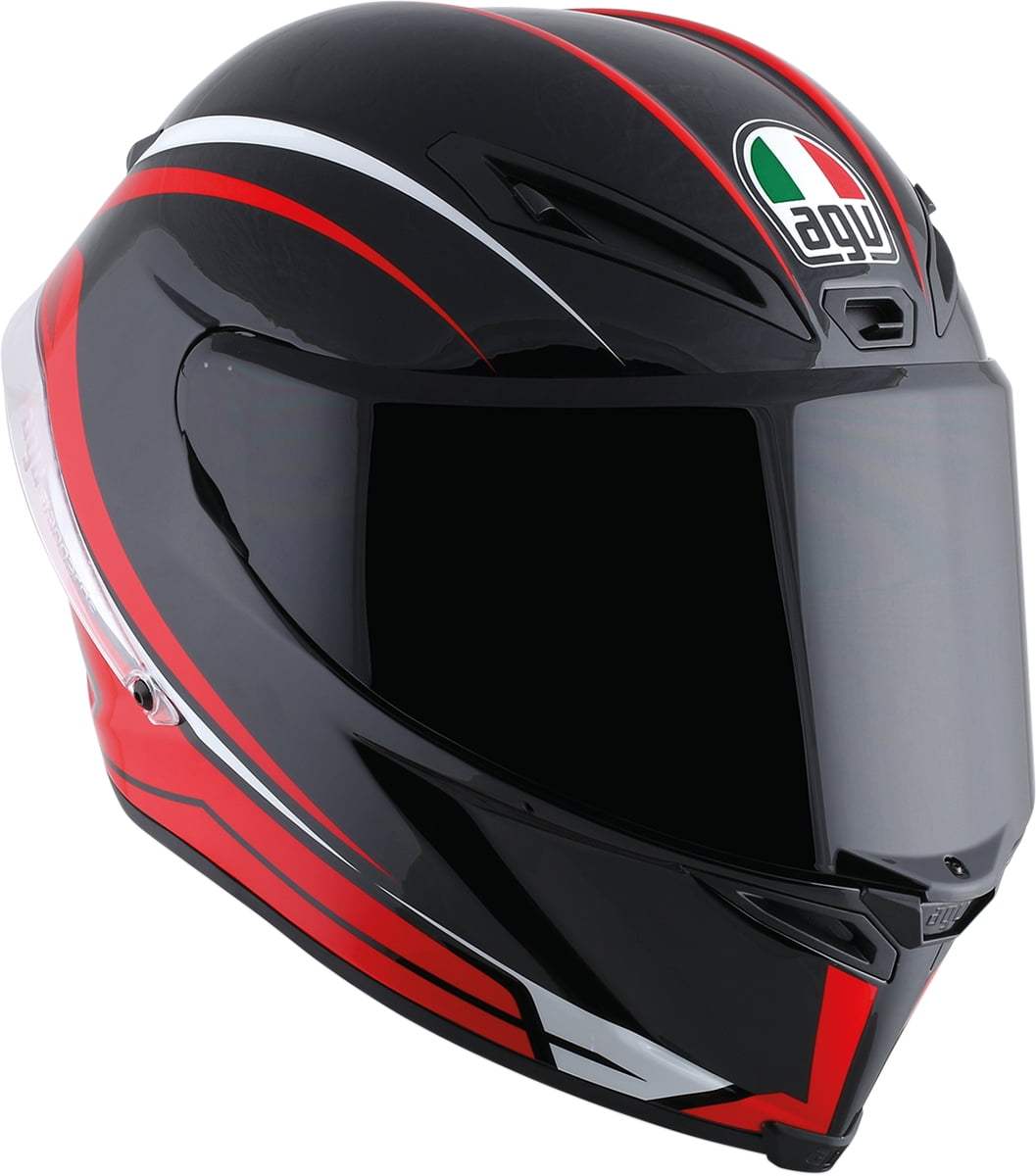 AGV Corsa-7 Helmet Black/Red Sm 6121O2HY00105 - Walmart.com