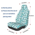 thumbnail image 3 of Fotbe Cartoon Funny Goose Funda para Asiento de Auto con Estampado – Impermeable y Antisudor – Ajuste Universal, Lavable a Máquina, Antideslizante (1 Pieza), 3 of 5