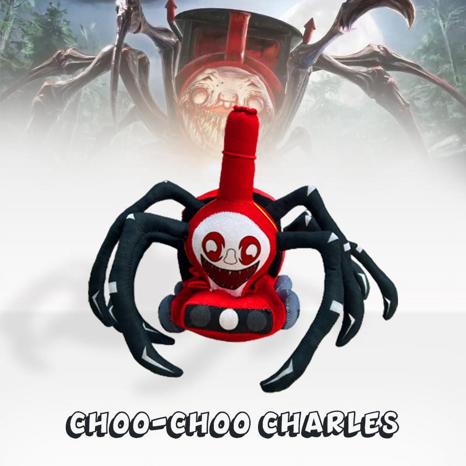 Choo Choo Charles Plush Toy,charles Spider Train Doll Monster Horror Game Stuffed  Animals,gift For Fans Free Shipping