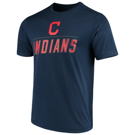 Men's Majestic Navy Cleveland Indians Big Athletic TX3 Cool Fabric
