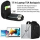 thumbnail image 4 of Travel Laptop Backpack, 17 Inch Business Flight Approved Carry On Backpack,large Travel Backpack With Usb Charger Port And Luggage Sleeve, 4 of 4