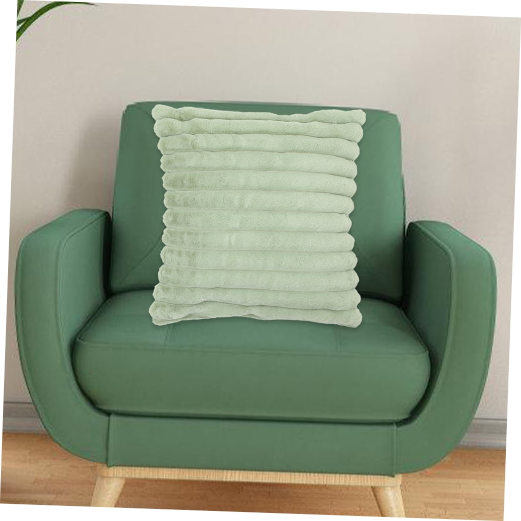 EXHUMKY Light Green Decorative Throw Pillow for Bedroom and Couch, Soft Cushion , 1 Piece