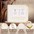 thumbnail image 4 of Book Keepsake, Baby Memory Book From Pre-Birth to 5th Year, with 2 Photo Pockets, Milestone Stickers, 4 of 9