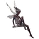 thumbnail image 1 of Adorno para el jardín - hada de las flores bronce, 1 of 2