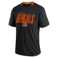 thumbnail image 2 of Men's Fanatics Black Cincinnati Bengals Defender Fade Slant T-Shirt, 2 of 3