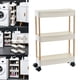 thumbnail image 4 of Carro de almacenamiento para baño Carro Organizador para ahorro de espacio 3 capas estrechas Sunnimix Estante de almacenamiento de baño, 4 of 8