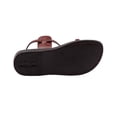 thumbnail image 4 of Holy Land Market Unisex Adults/Children Genuine Leather Biblical Sandals/Flip Flops/Slides/Slippers (Jesus - Yashua)  Yashua Style II (49 M EU), 4 of 7