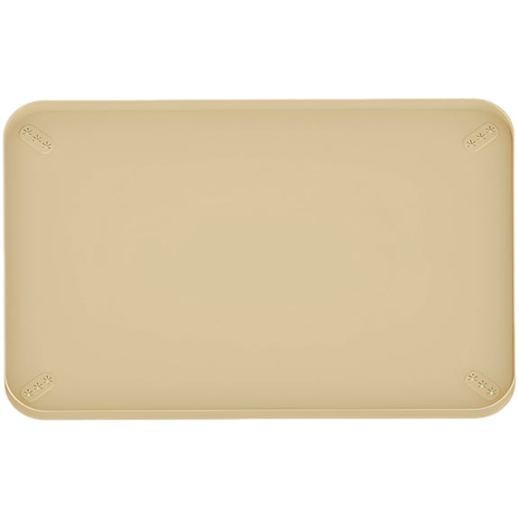 Pet Silicone Urine Pad, Beige, Reusable Anti-Slip Training Mat for Dogs, Cats, Absorbent Odor-Reducing, Raised Edge Leak-Proof Kitten Pee pad tray, Washable Toilet Floor Protector