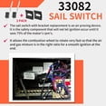 thumbnail image 3 of 2Pcs For 33082 Sail Switch With Bracket For Dometic For Atwood For Rv Furnace, 3 of 7