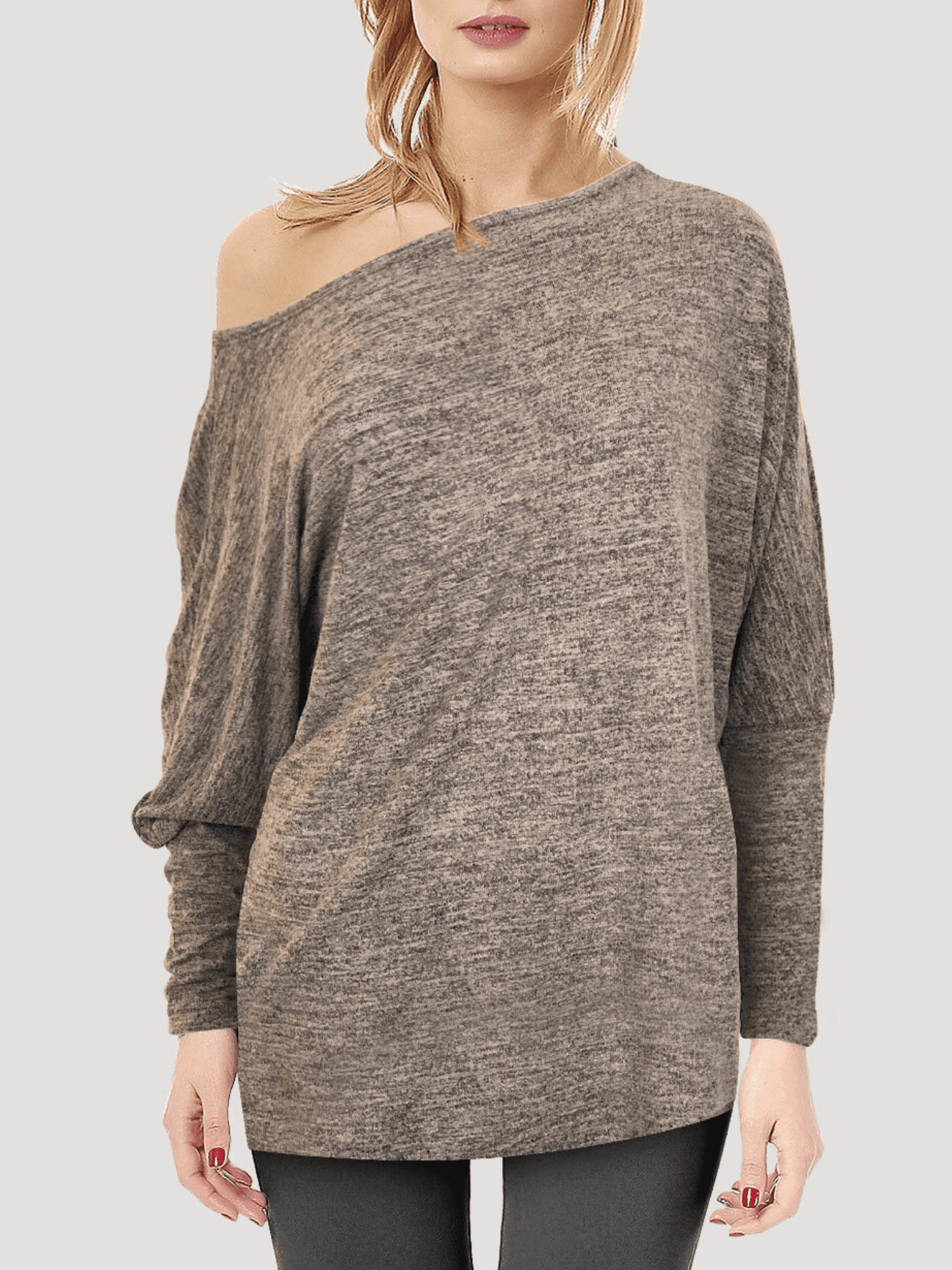 Sonja By Sonja Women's Morgan Bree Boat Neck Batwing Top