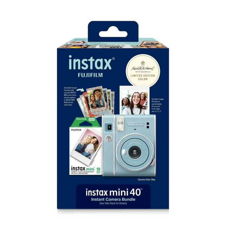 Fujifilm instax mini 40 Bundle Blue - Hearth & Hand with Magnolia