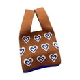 thumbnail image 2 of Women Shoulder Bag Heart Handbag Casual Boho Tote Bag for Outdoor Party, 2 of 9