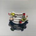 thumbnail image 3 of Fashion Women Alloy Rings Zircon Wedding Rings Jewelry Size 6-10, 3 of 9