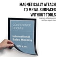 thumbnail image 4 of DURABLE Magnetic DURAFRAME Document Sign Holder, Letter-Size 8.5" x 11", Black 2 pack, 4 of 8