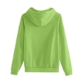 thumbnail image 4 of Chandail de Noël Abordable Corashan Chandail de Noël Laid Imprimé Mode Ample Chandail à Capuche à Manches Longues pour Hommes et Femmes Vert, TG, 4 of 4