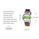 thumbnail image 3 of F-389 Relojes de moda de cuarzo de lujo de cuero reloj de pulsera de estilo británico zhoulianfa Reloj unisex, 3 of 4