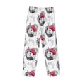thumbnail image 5 of Goofa Cute Poodle Dog Printed Soft Pajama Pants for Men, Wide Leg Comfy Casual Lounge Yoga Pants-Medium, 5 of 9