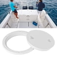thumbnail image 4 of Marine ABS Rounded Cover Inspection Hatch Yacht RV Boat Accessories4inch, Weatherproof, ABS Plastic, Durable, 4 of 8