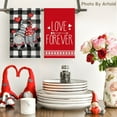 thumbnail image 2 of SM-XLHN Pink Hearts Love You Valentine''s Kitchen Towels Dish Towels, 18x26 Inch Anniversary Wedding Decoration Hand Towels Set of 4, 2 of 6