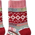 thumbnail image 4 of Wioihee Women's Vintage Geometric Pattern Crew Socks, Retro Printed Mid Calf Socks, Warm Cozy Winter Casual Fashion Socks for Ladies, 4 of 5