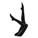 thumbnail image 5 of Escultura de piernas femeninas, centro de mesa, adorno de escritorio, figura decorativa para oficina Negro, 5 of 9
