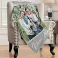 thumbnail image 6 of Custom Blankets with Photos Personalized Happy Anniversary Blanket Valentines Day for Her Him Boyfriend Girlfriend Husband Wife, 6 of 6